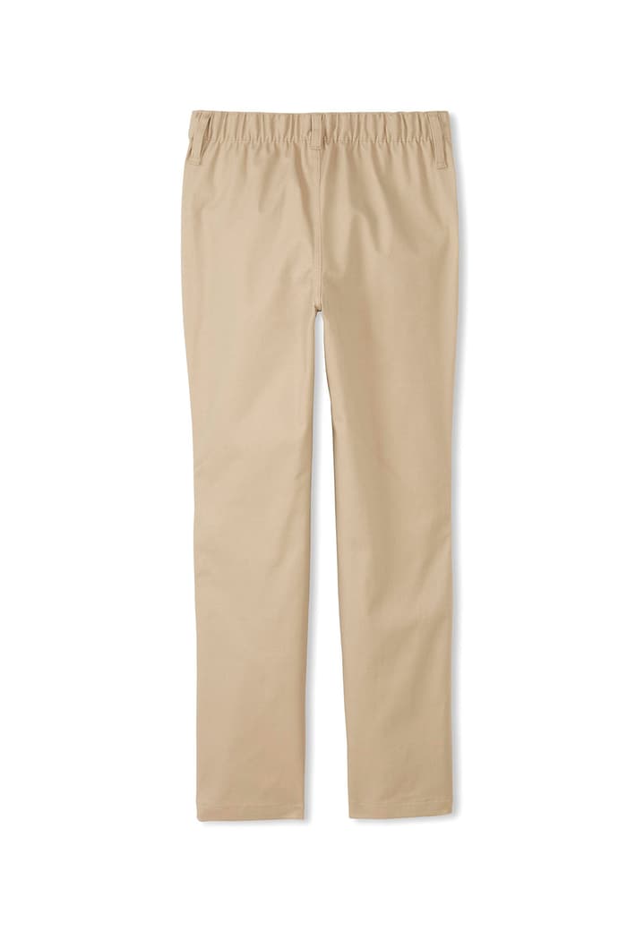 GIRLS STRAIGHT LEG PANTS (KHAKI)