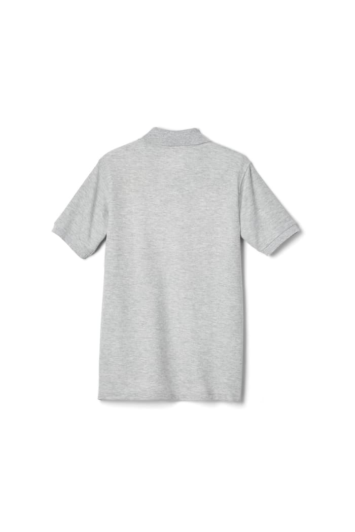 UNISEX POLO SHIRT SHORT SLEEVES (GREY)