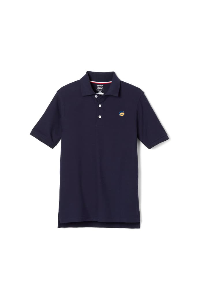 BOYS POLO SHIRT SHORT SLEEVES (NAVY)