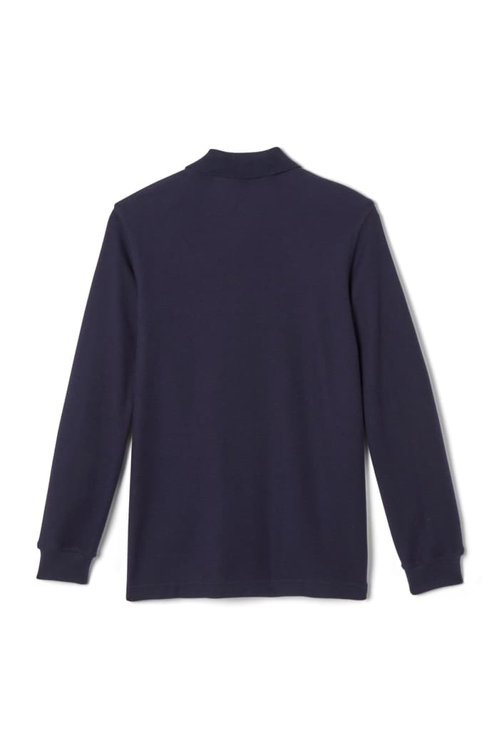 BOYS POLO SHIRT LONG SLEEVES (NAVY)