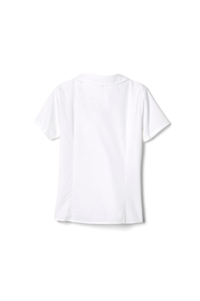 GIRL'S PETER PAN BLOUSE SHORT SLEEVES