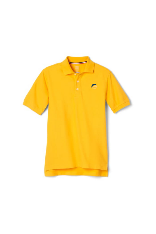 UNISEX POLO SHIRT SHORT SLEEVES (GOLD)