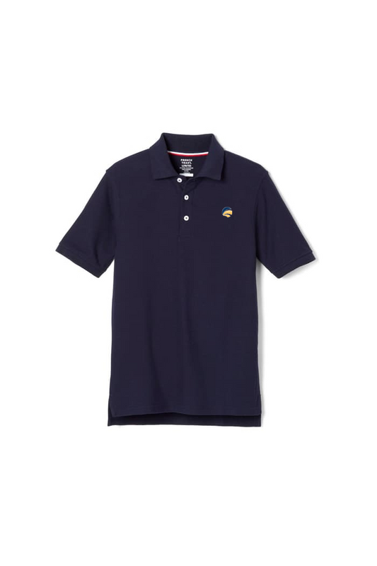 BOYS POLO SHIRT SHORT SLEEVES (NAVY)