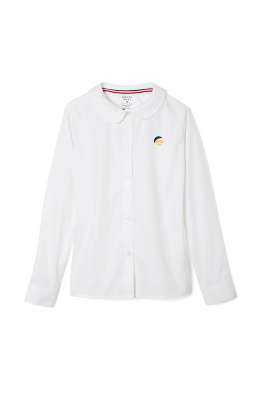 GIRLS PETER PAN BLOUSE LONG SLEEVES