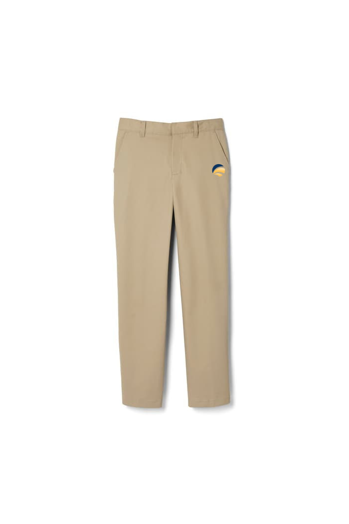 BOYS RELAXED FIT PANTS (KHAKI)