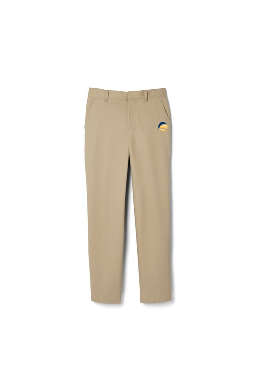 BOYS RELAXED FIT PANTS (KHAKI)