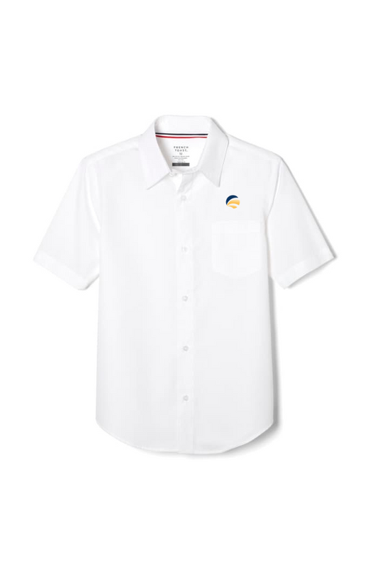 BOYS OXFORD SHIRT SHORT SLEEVES