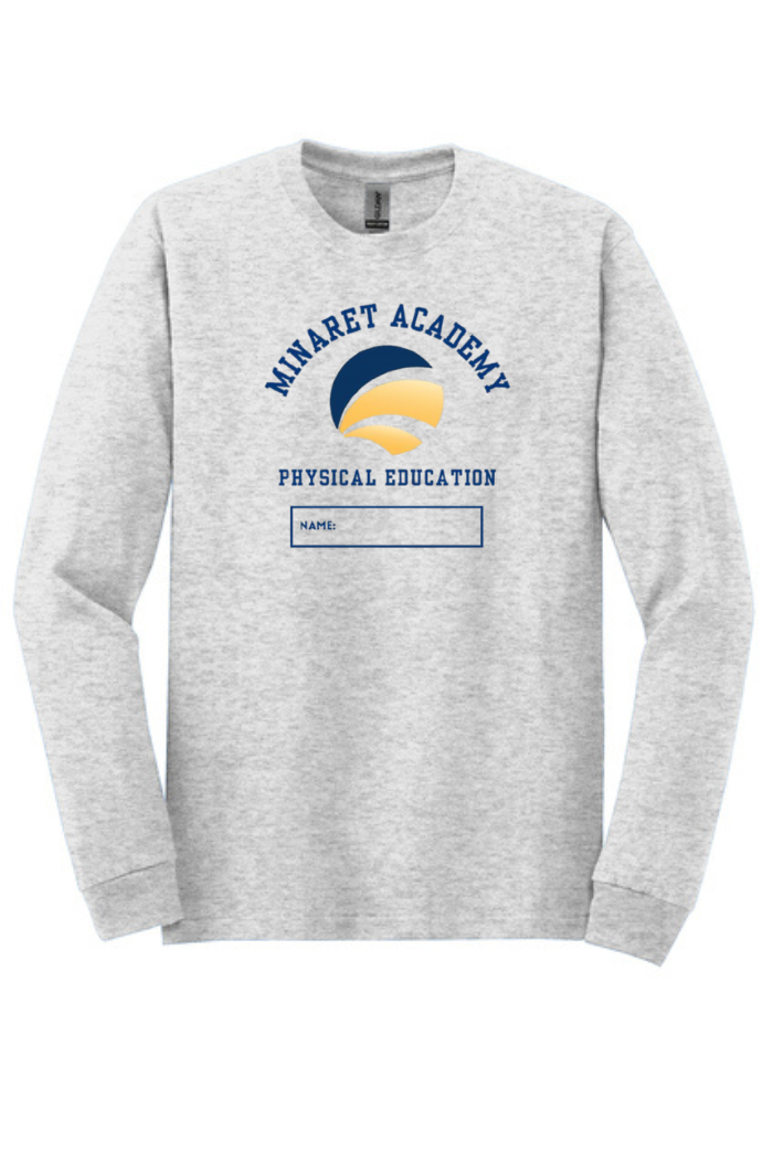 UNISEX COTTON P.E. T-SHIRT LONG SLEEVES